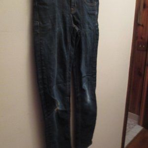 Gap 1969 Jeans/27r/Straight Leg/Dark/Distressed